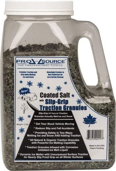 PRO-SOURCE - 12 Lb Jug Sodium Chloride Pellets - Comes in Jug - USA Tool & Supply