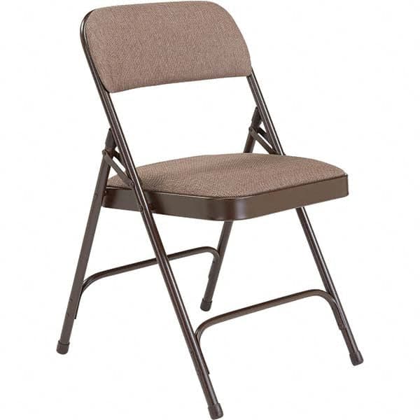 National Public Seating - Folding Chairs Pad Type: Folding Chair w/Fabric Padded Seat Material: Fabric; Steel - USA Tool & Supply