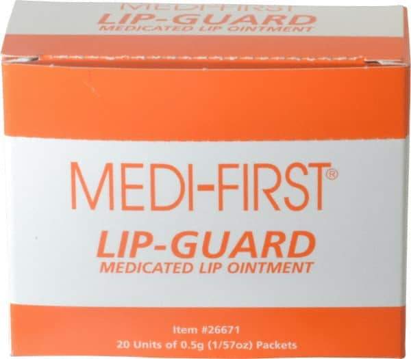 Medique - 1/57 oz Moisturizing Lip Care Ointment - Comes in Packet, Lip Guard - USA Tool & Supply