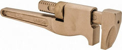 Ampco - 8" Aluminum Bronze Alloy Monkey Wrench - 1-1/2" Pipe Capacity - USA Tool & Supply