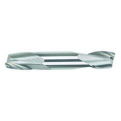 1/4'' Dia. - 2-1/2'' OAL - Micrograin Carbide - Center Cut DE EM-2 FL - USA Tool & Supply