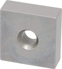 Mitutoyo - 0.35" Square Steel Gage Block - Accuracy Grade 0, Includes Certificate of Inspection - USA Tool & Supply