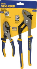 Irwin - 2 Piece Plier Set - Comes in Display Card - USA Tool & Supply