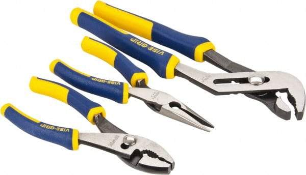 Irwin - 3 Piece Plier Set - Comes in Display Card - USA Tool & Supply