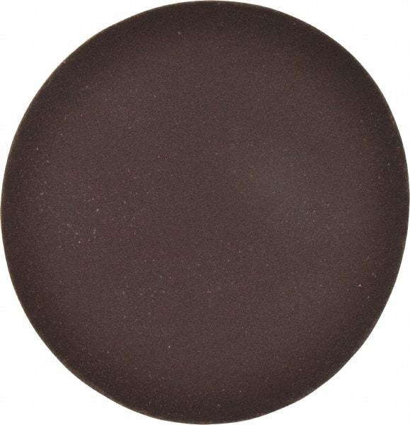 Norton - 5" Diam, 320 Grit Aluminum Oxide Adhesive PSA Disc - Very Fine Grade, Brown, Cloth Backing, Flexible - USA Tool & Supply