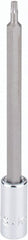 SK - 1/4" Drive, T15 Hand Torx Bit Socket - USA Tool & Supply