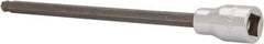 SK - 3/8" Drive, 6mm Hex Bit Socket - 6" OAL, 5" Bit Length, Long Ball End Hex Bit Socket - USA Tool & Supply