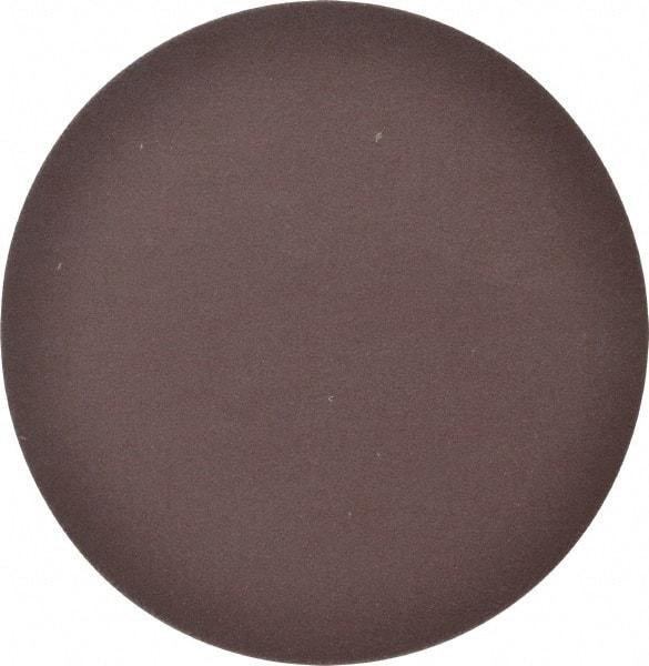 Norton - 5" Diam, 220 Grit Aluminum Oxide Adhesive PSA Disc - Fine Grade, Brown, Cloth Backing, Flexible - USA Tool & Supply