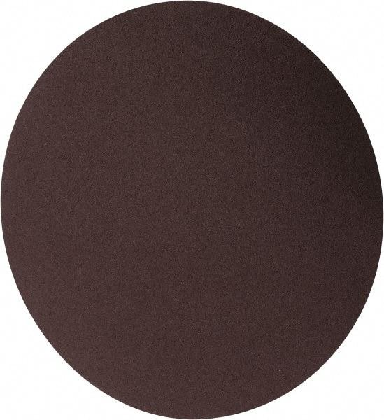 Norton - 9" Diam, 150 Grit Aluminum Oxide Adhesive PSA Disc - Medium Grade, Brown, Cloth Backing, Flexible - USA Tool & Supply