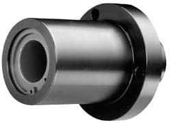 Pacific Bearing - 2" ID, 7-1/8" OALSingle Die Set with Flange Mount - 25,050 Lb Static Cap, 4.4" Btw Mnt Hole Ctrs, Steel - USA Tool & Supply