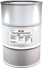 CRC - 120 Lb Keg Lithium-12 Gel Paste Grease - Amber, Nonflammable, 250°F Max Temp, NLGIG 2, - USA Tool & Supply