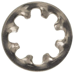 Made in USA - 5/16" Screw, 0.332" ID, Stainless Steel Internal Tooth Lock Washer - 0.607" OD, Uncoated, Grade 316 - USA Tool & Supply