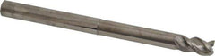 Niagara Cutter - 5/16", 7/16" LOC, 5/16" Shank Diam, 4" OAL, 3 Flute, Solid Carbide Square End Mill - Single End, Uncoated, Spiral Flute, 45° Helix, Centercutting, Right Hand Cut, Right Hand Flute, Series AN345 - USA Tool & Supply