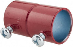 Thomas & Betts - 3/4" Trade, Steel Set Screw EMT Conduit Coupling - Noninsulated - USA Tool & Supply