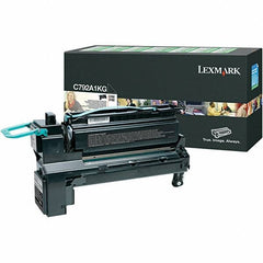 Lexmark - Black Toner Cartridge - Use with Lexmark C792 - USA Tool & Supply