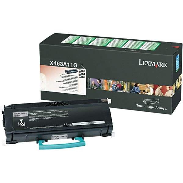 Lexmark - Black Toner Cartridge - Use with Lexmark X463de, X464de, X466de, X466dte, X466dwe - USA Tool & Supply