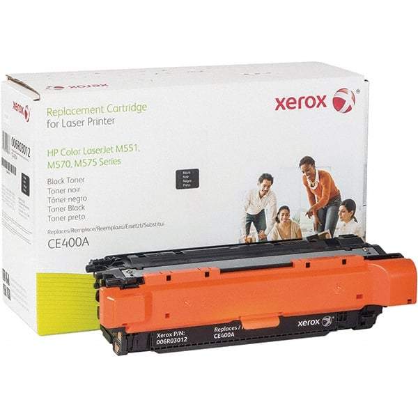 Xerox - Black Toner Cartridge - Use with HP Color LaserJet Enterprise 500 MFP, M551, M575, M570 - USA Tool & Supply