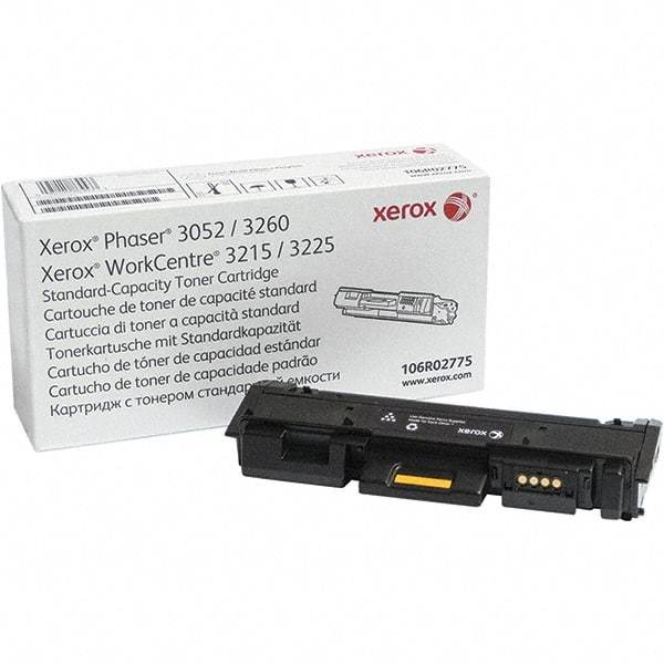 Xerox - Black Toner Cartridge - Use with Xerox Phaser 3260, WorkCentre 3215, 3225 - USA Tool & Supply