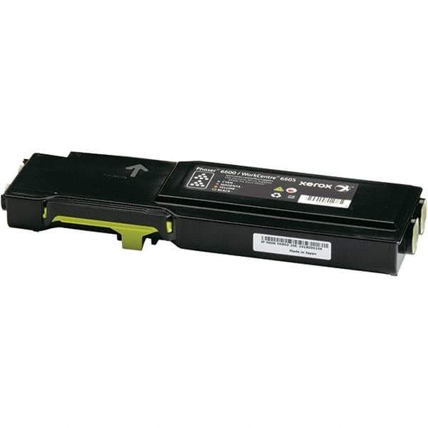 Xerox - Yellow Toner Cartridge - Use with Xerox Phaser 6600, WorkCentre 6605 - USA Tool & Supply