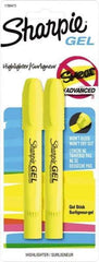 Sharpie - Fluorescent Yellow Highlighter - Chisel Tip, AP Nontoxic Ink - USA Tool & Supply