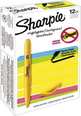 Sharpie - Fluorescent Orange Highlighter - Chisel Tip, AP Nontoxic Ink - USA Tool & Supply