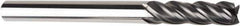 American Tool Service - 3/16", 5/8" LOC, 3/16" Shank Diam, 2" OAL, 4 Flute, Solid Carbide Square End Mill - Single End, AlCrN Finish, Spiral Flute, Variable° Helix, Centercutting, Right Hand Cut, Right Hand Flute - USA Tool & Supply