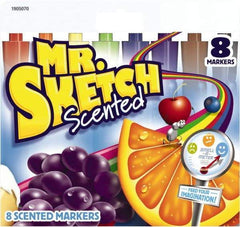 Mr. Sketch - Assorted Colors, Art Marker - Chisel Tip - USA Tool & Supply