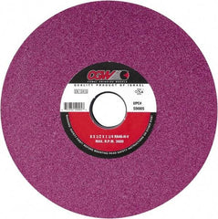 Camel Grinding Wheels - 14" Diam x 5" Hole x 1-1/2" Thick, J Hardness, 46 Grit Surface Grinding Wheel - Aluminum Oxide, Type 1, Medium Grade, Vitrified Bond, No Recess - USA Tool & Supply
