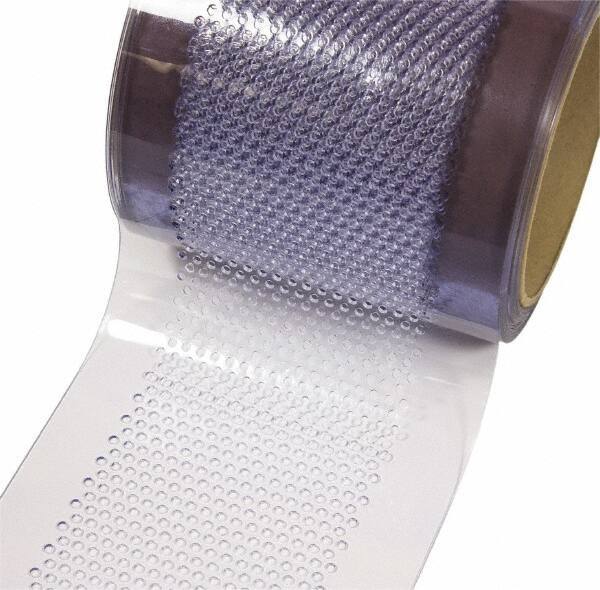 Aleco - Clear Replacement Vinyl Strip Standard Dock Curtain Strips - 8" Wide x 150' Long x 0.08" Thick, PVC - USA Tool & Supply