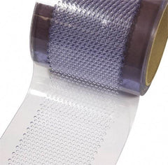 Aleco - Clear Replacement Vinyl Strip Standard Dock Curtain Strips - 12" Wide x 200' Long x 1/8" Thick, PVC - USA Tool & Supply