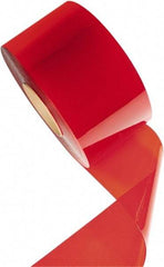 Aleco - Orange Replacement Vinyl Strip Standard Dock Curtain Strips - 48" Wide x 60' Long x 0.08" Thick, PVC - USA Tool & Supply