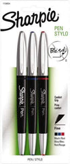 Sharpie - Fine Point Porous Point Pen - Assorted Colors - USA Tool & Supply