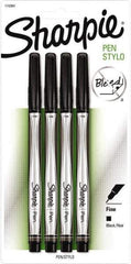 Sharpie - Fine Point Porous Point Pen - Black - USA Tool & Supply