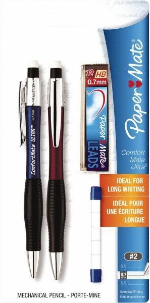 Paper Mate - 0.7mm Lead Mechanical Pencil - Black - USA Tool & Supply