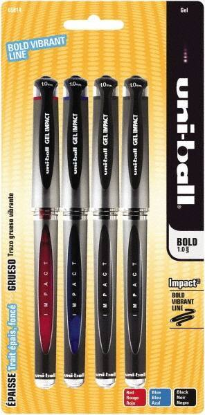 Uni-Ball - 1mm Stick Pen - Assorted Colors - USA Tool & Supply