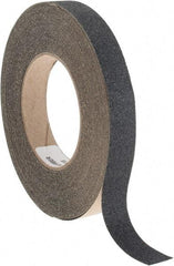 PRO-SAFE - Black Solid Color Anti-Slip Vinyl Tape - 3/4" Wide x 60' Long, General Traffic - USA Tool & Supply