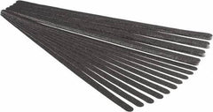 PRO-SAFE - Black Solid Color Anti-Slip Vinyl Cleat - 3/4" Wide x 2' Long, General Traffic - USA Tool & Supply