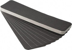 PRO-SAFE - Black Solid Color Anti-Slip Vinyl Tape - 6" Wide x 2' Long, General Traffic - USA Tool & Supply
