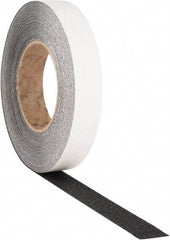 PRO-SAFE - Black Solid Color Anti-Slip Vinyl Tape - 1" Wide x 60' Long, General Traffic - USA Tool & Supply