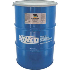 Synco Chemical - 400 Lb Drum Synthetic Lubricant w/PTFE General Purpose Grease - Translucent White, Food Grade, 450°F Max Temp, NLGIG 000, - USA Tool & Supply
