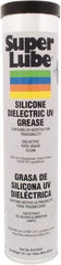 Synco Chemical - 14.1 oz Cartridge Silicone Heat-Transfer Grease - Translucent White, Food Grade, 450°F Max Temp, NLGIG 2, - USA Tool & Supply