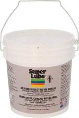 Synco Chemical - 5 Lb Pail Silicone Heat-Transfer Grease - Translucent White, Food Grade, 450°F Max Temp, NLGIG 2, - USA Tool & Supply