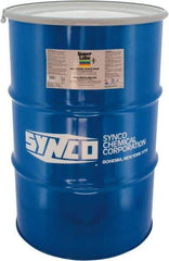 Synco Chemical - 400 Lb Drum Synthetic Lubricant w/PTFE General Purpose Grease - Translucent White, Food Grade, 450°F Max Temp, NLGIG 0, - USA Tool & Supply