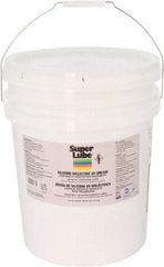 Synco Chemical - 30 Lb Pail Silicone Heat-Transfer Grease - Translucent White, Food Grade, 450°F Max Temp, NLGIG 2, - USA Tool & Supply
