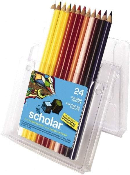 Prismacolor - Scholar Colored Pencil - Assorted Colors - USA Tool & Supply