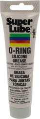 Synco Chemical - 3 oz Tube Silicone General Purpose Grease - Translucent White, Food Grade, 450°F Max Temp, NLGIG 2, - USA Tool & Supply