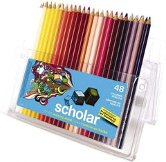Prismacolor - Scholar Colored Pencil - Assorted Colors - USA Tool & Supply