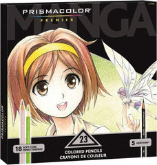 Prismacolor - Manga Colored Pencil - Assorted Colors - USA Tool & Supply