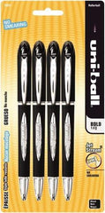 Uni-Ball - Roller Ball 1mm Stick Pen - Black - USA Tool & Supply
