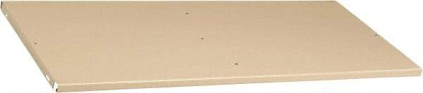 Tennsco - Champagne/Putty, Steel, Cabinet Shelf - 36" Wide x 24" Deep Body - USA Tool & Supply
